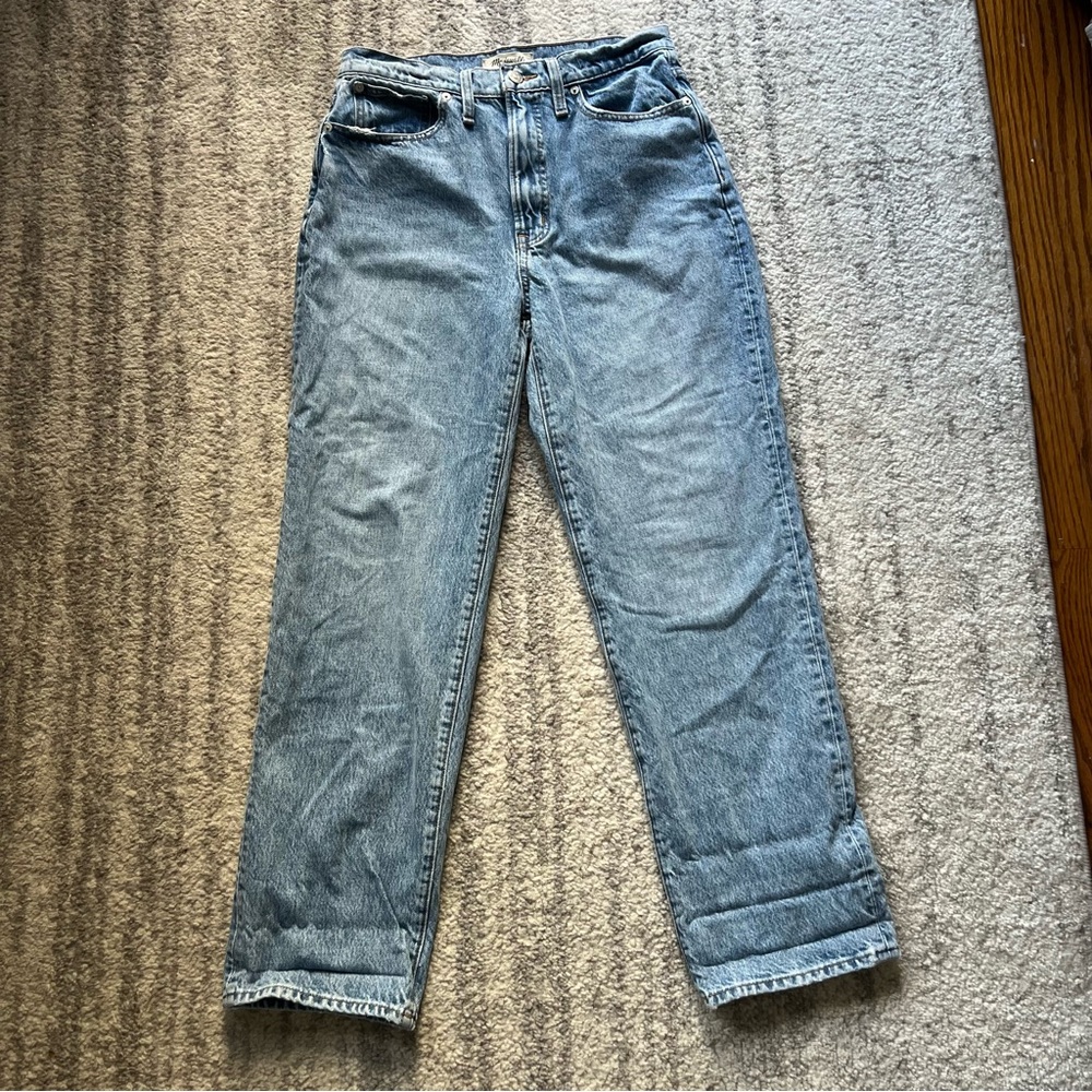 Madewell The Perfect Vintage Straight Jean 27P